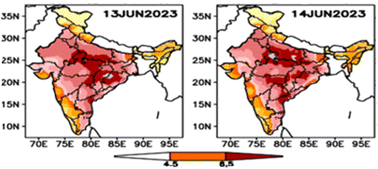 Graphical abstract: Assessing the impact of enhanced model resolution on heatwave prediction during June 2023
