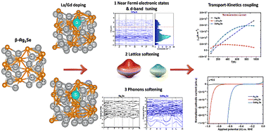 Graphical abstract: Dopant-driven electronic and lattice softening enables transport-coupled CO2 reduction in β-Ag2Se