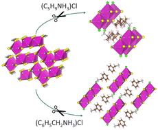 Graphical abstract: Structural design principles for hybrid cadmium thiocyanate-halides containing bulky organic cations