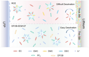 Graphical abstract: Tailoring LiPF6-based electrolyte solvation structures via solvent regulation strategies for low-temperature lithium metal batteries