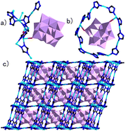 Graphical abstract: A polyoxometalate-embedded Cu-triazole cycle: catalytic oxidation of alcohols