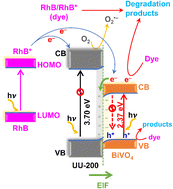 Graphical abstract: A BiVO4/UU-200 heterojunction for efficient visible-light photocatalytic degradation of rhodamine B