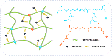 Graphical abstract: Synthesis and structure–property relationships of lipoic acid-based conductive elastomers