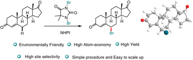 Graphical abstract: A metal- and solvent-free bromination of electron-deficient allyl and benzyl C–H bonds