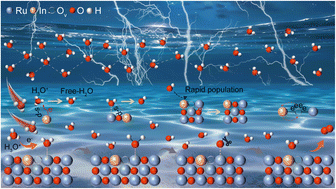 Graphical abstract: Lewis base-mediated stabilization of the lattice oxygen mechanism in RuO2 for robust acidic water oxidation
