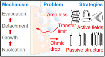 Graphical abstract: Bubble evolution dynamics and interfacial management strategies for high-flux water electrolysis: a review