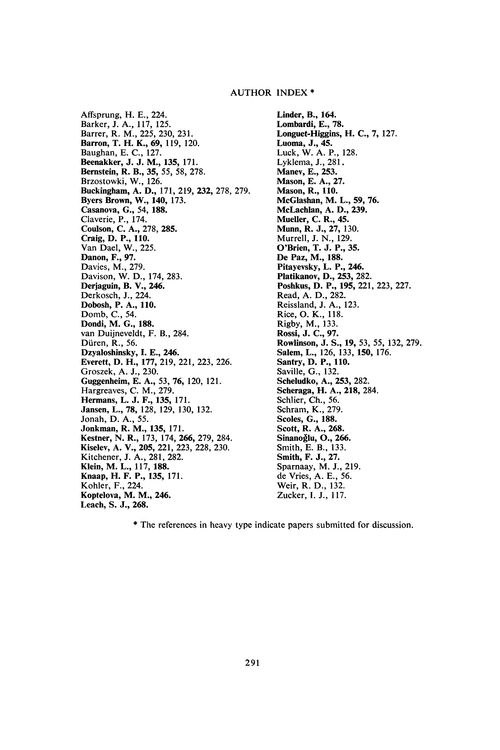 Author index
