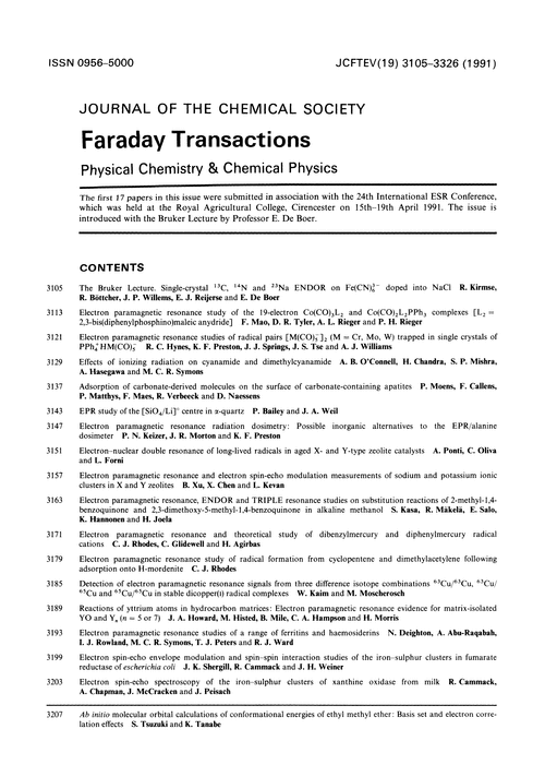 Contents pages