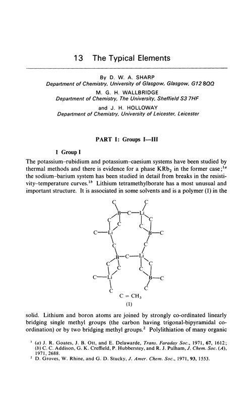 Chapter 13. The typical elements