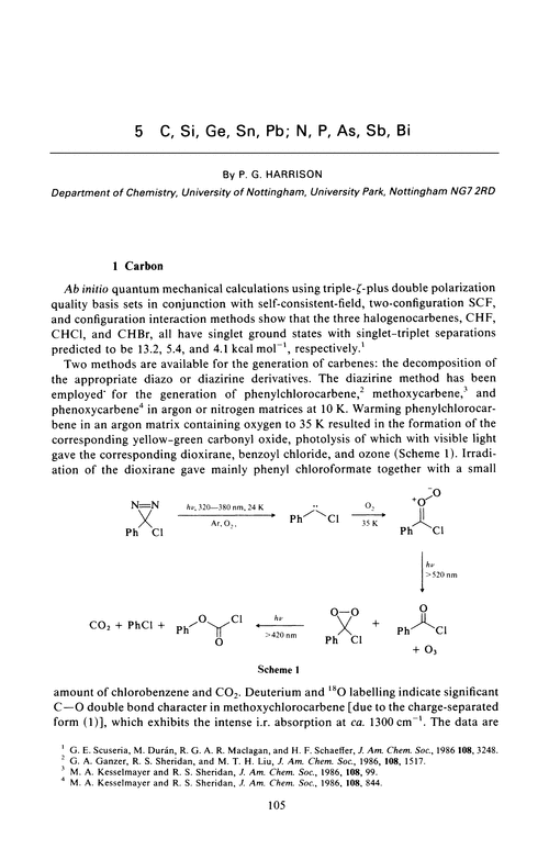 Chapter 5 C Si Ge Sn Pb N P As Sb Bi Annual Reports Section A Inorganic Chemistry Rsc Publishing