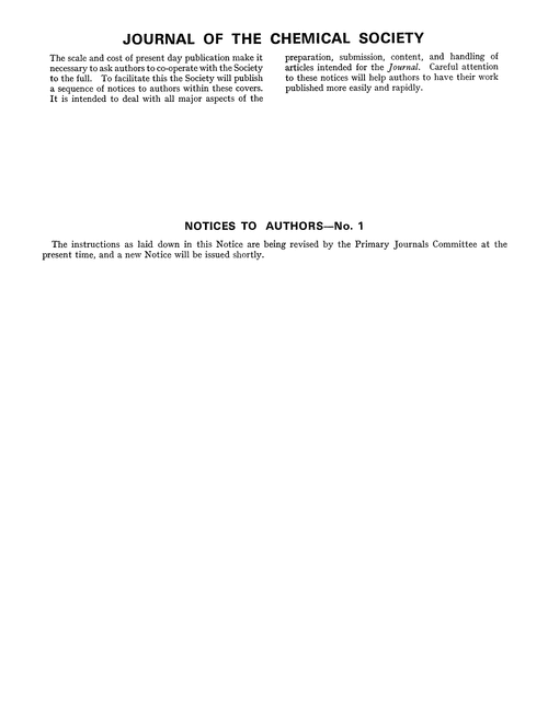 Journal of the Chemical Society