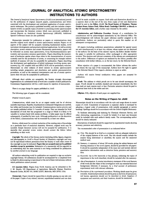 Instructions to authors