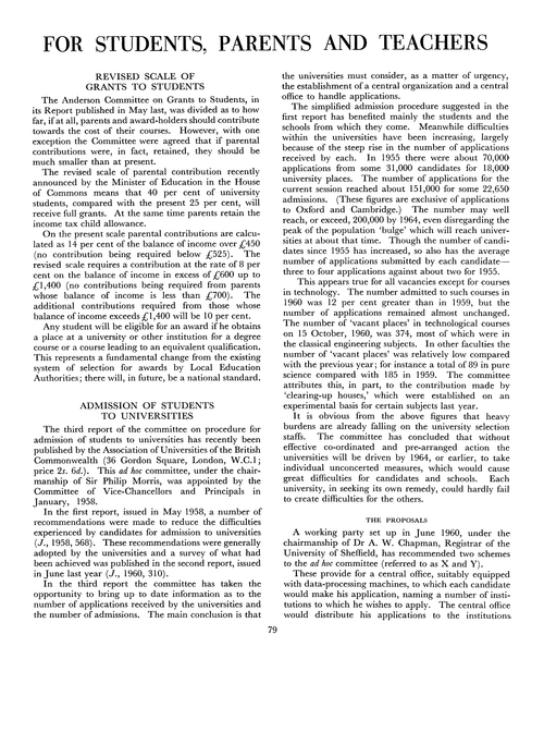 Journal of the Royal Institute of Chemistry. March 1961