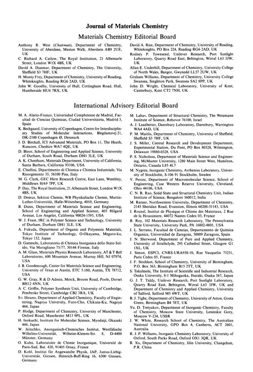 Contents pages