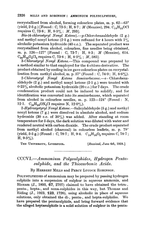 CCCVI.—Ammonium polysulphides, hydrogen pentasulphide, and the thiocarbonic acids