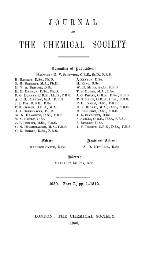 Contents pages