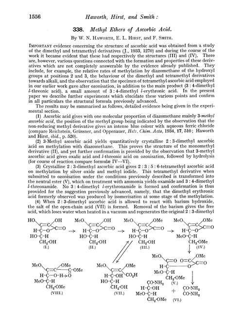 338. Methyl ethers of ascorbic acid