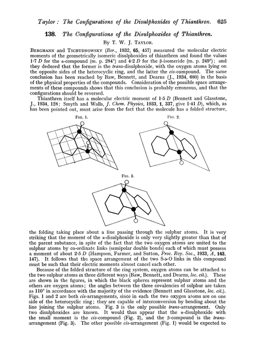 138. The configurations of the disulphoxides of thianthren