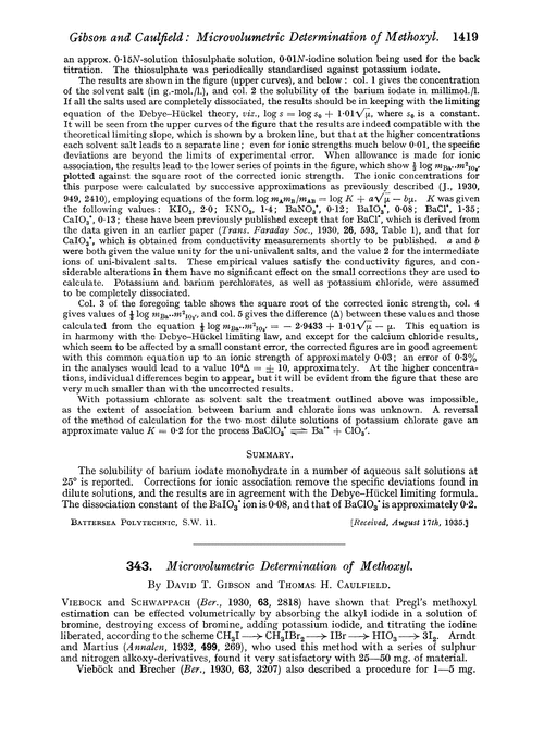 343. Microvolumetric determination of methoxyl