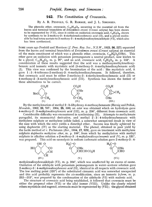 142. The constitution of croweacin