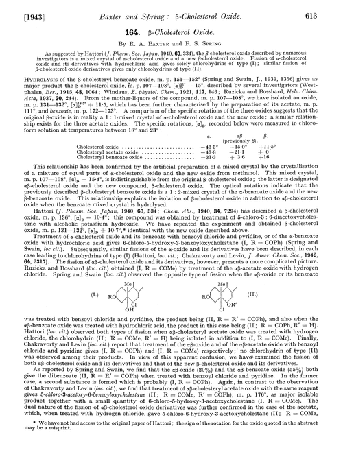 164. β-Cholesterol oxide