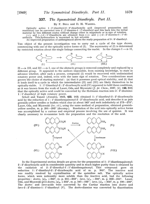 337. The symmetrical dianthryls. Part II