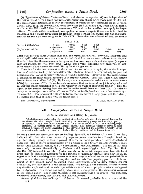 591. Conjugation across a single bond