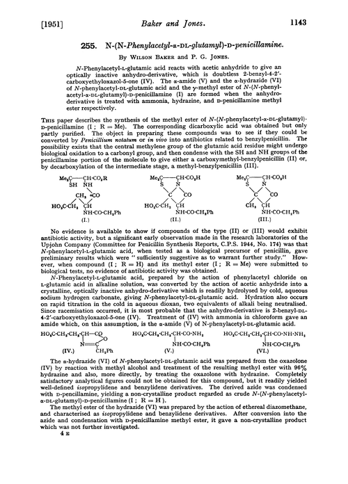 255. N-(N-phenylacetyl-α-DL-glutamyl)-D-penicillamine