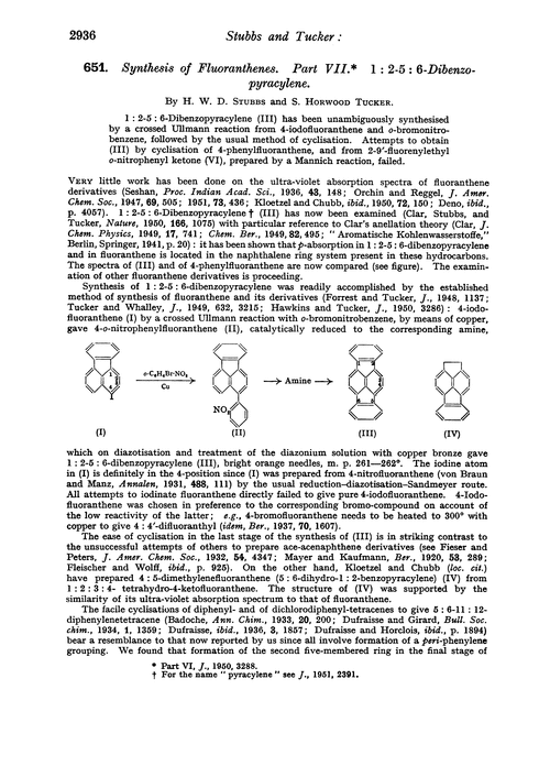 651. Synthesis of fluoranthenes. Part VII. 1 : 2-5 : 6-Dibenzopyracylene