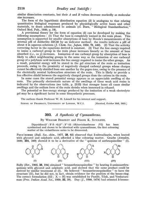 393. A synthesis of cyananthrene