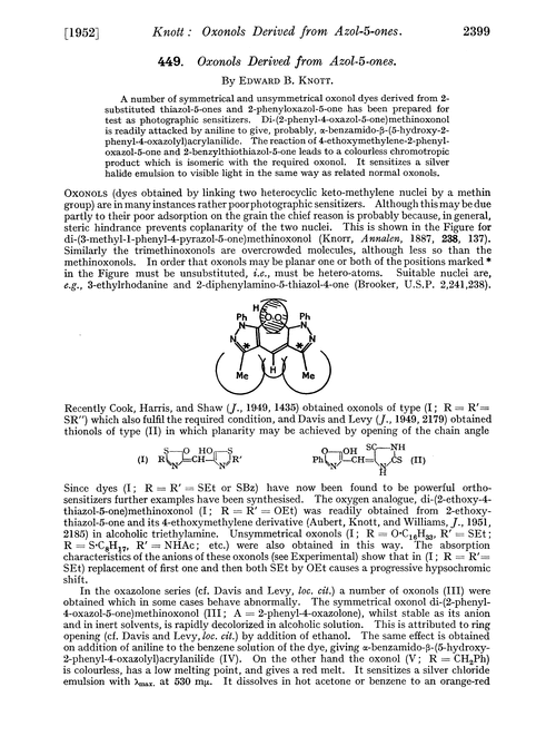 449. Oxonols derived from azol-5-ones