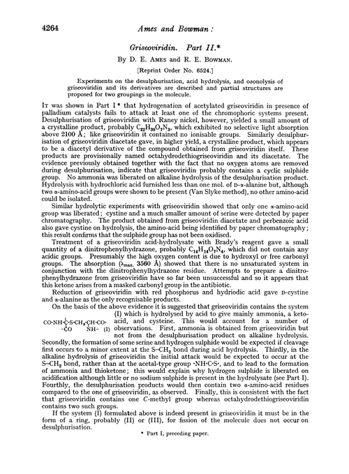 Griseoviridin. Part II