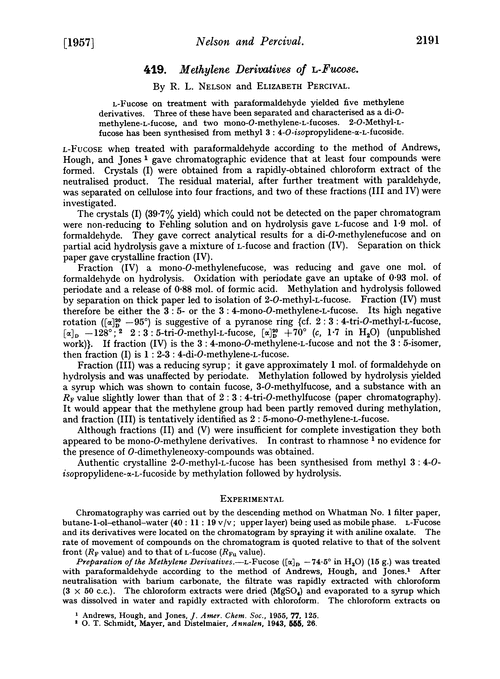 419. Methylene derivatives of L-fucose