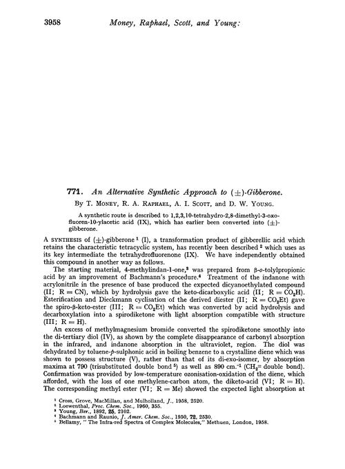 771. An alternative synthetic approach to (±)-gibberone