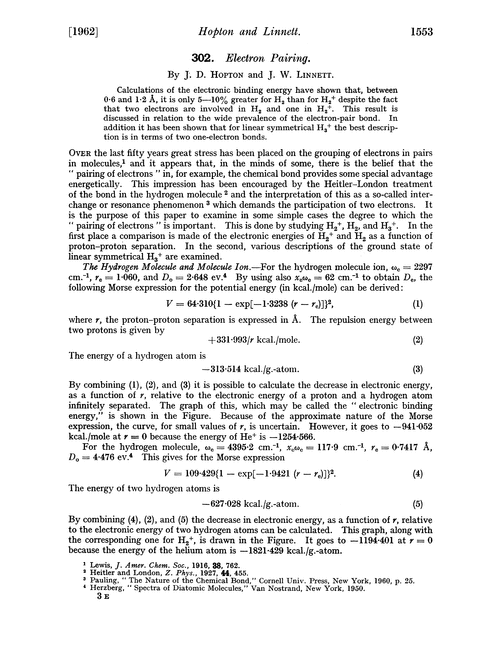 302. Electron pairing