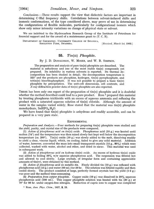 55. Tin(II) phosphite