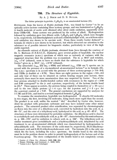799. The structure of hyptolide