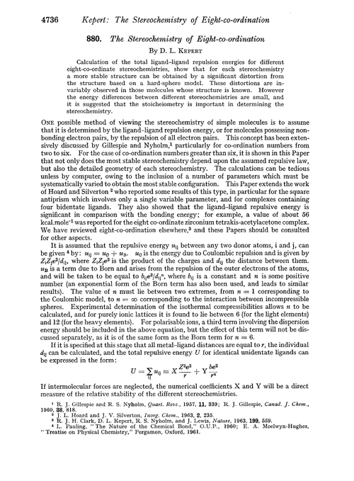 880. The sterochemistry of eight-co-ordination