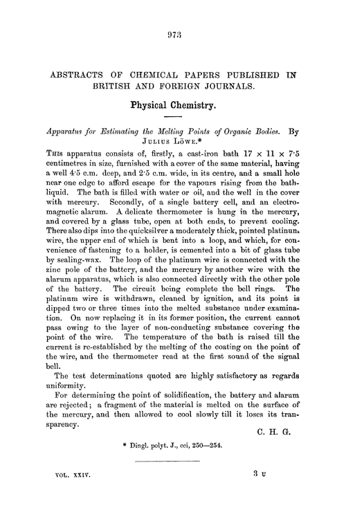 Physical chemistry