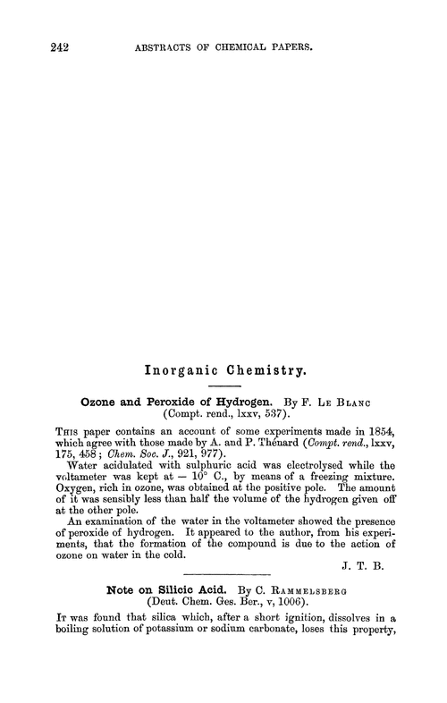 chemistry Journal of the Chemical Society (RSC Publishing)