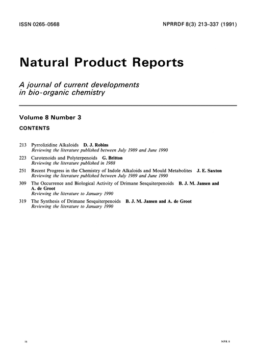 Contents pages