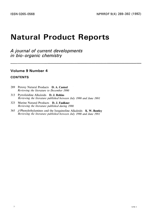 Contents pages