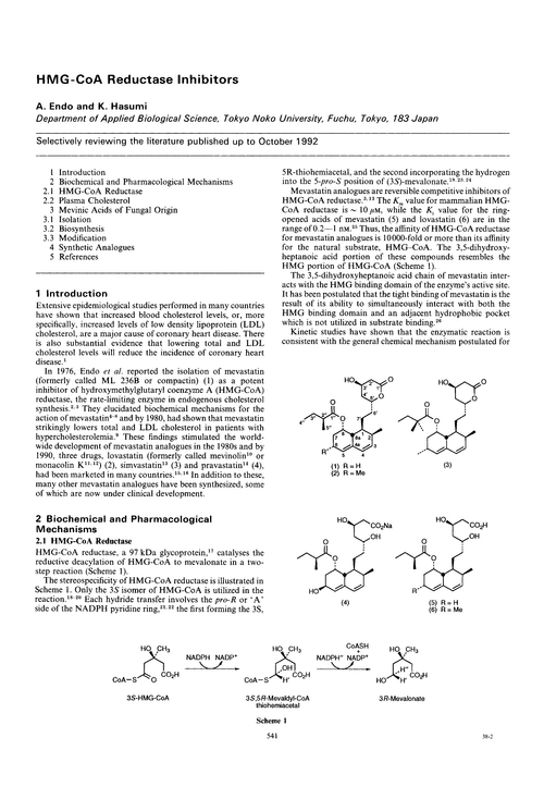 HMG-CoA reductase inhibitors