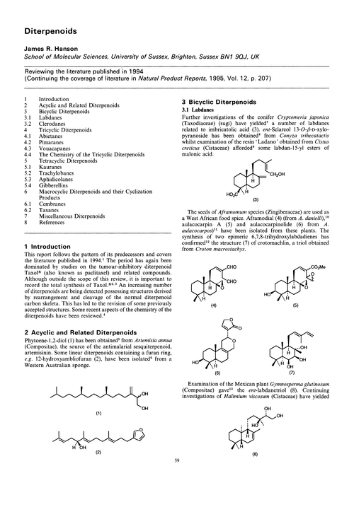 Diterpenoids