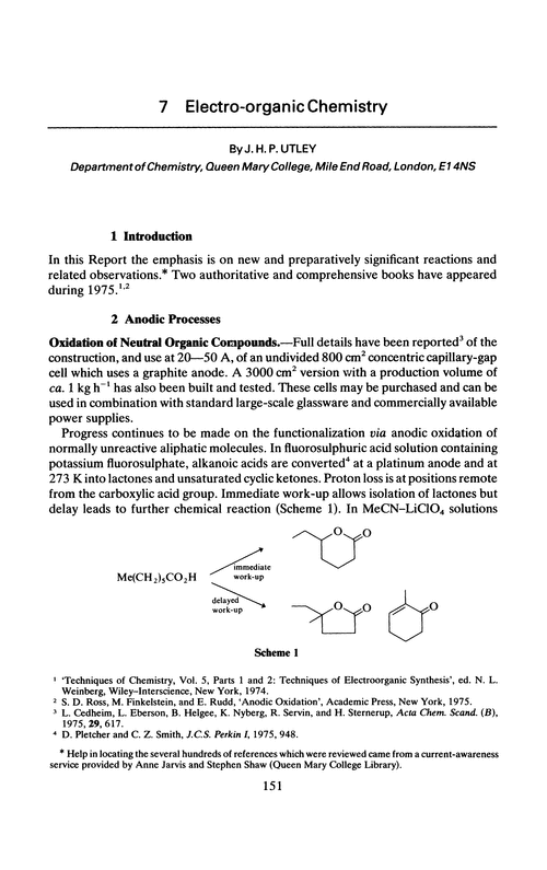 Chapter 7. Electro-organic chemistry