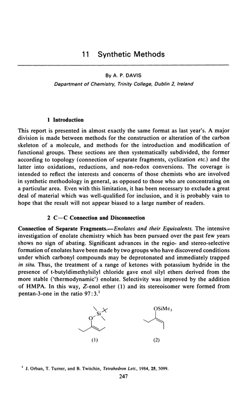 synthetic research report