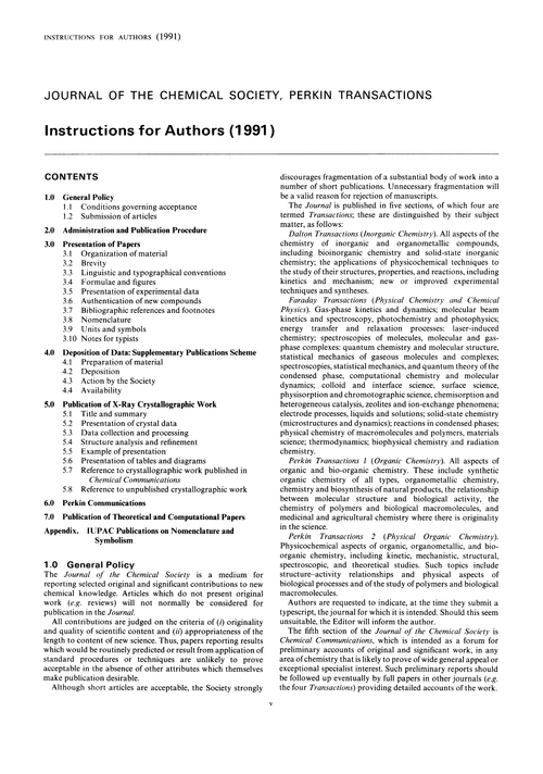 Instructions for authors (1991)