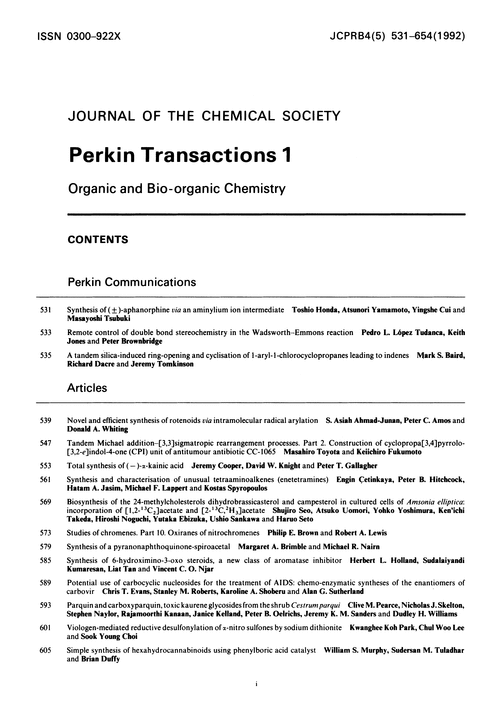 Contents pages