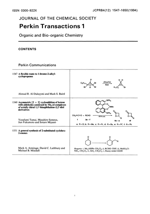 Contents pages