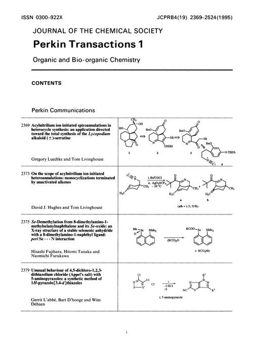 Contents pages